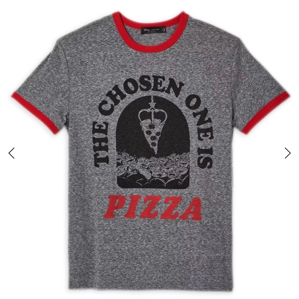 Disney Store Toy Story x Junk Food Pizza T-Shirt For Adults Size Medium